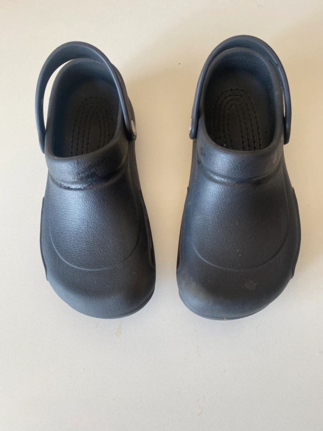 Crocs Black Slip-On Work Shoes Size M 8 / W 10