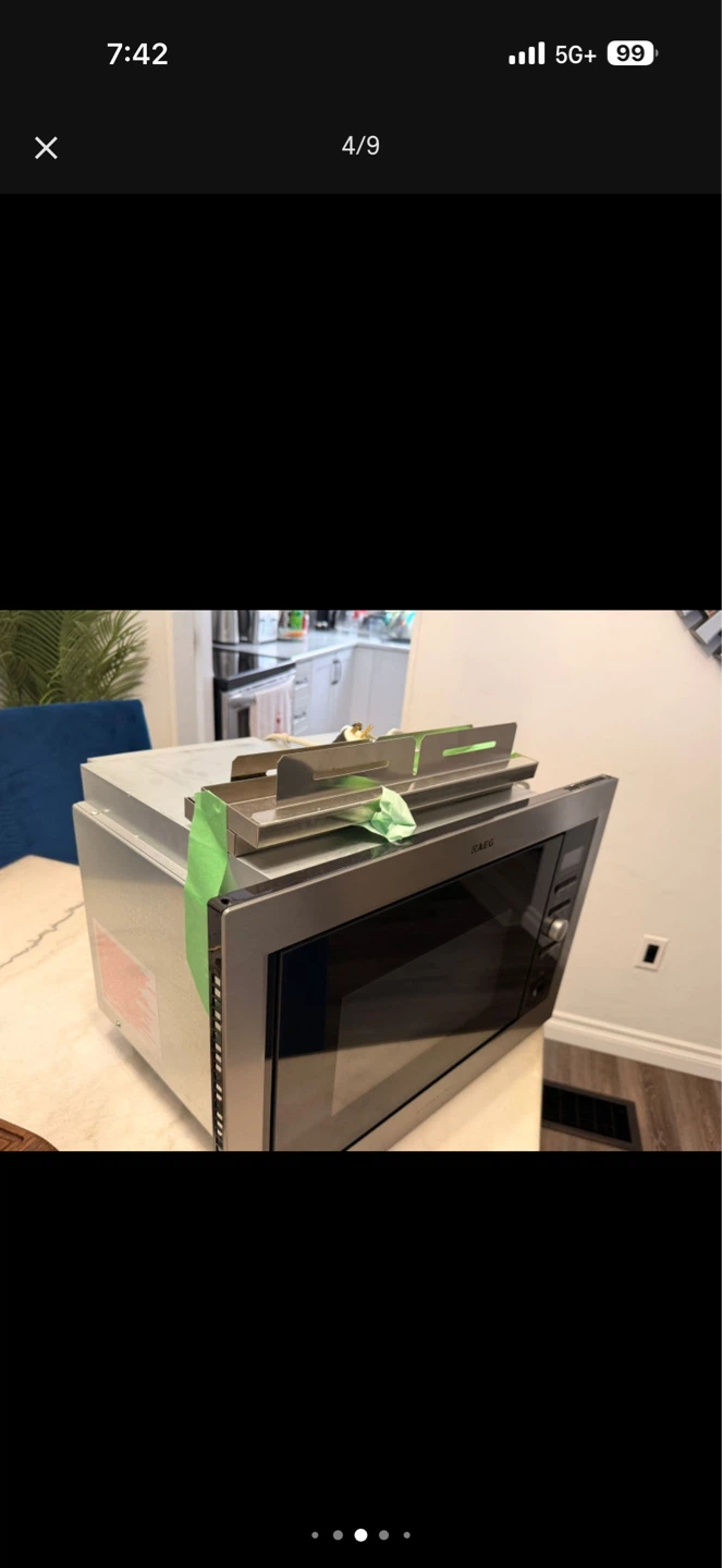 AEG Built-In Microwave + Grill – Premium European Appliance - photo 4
