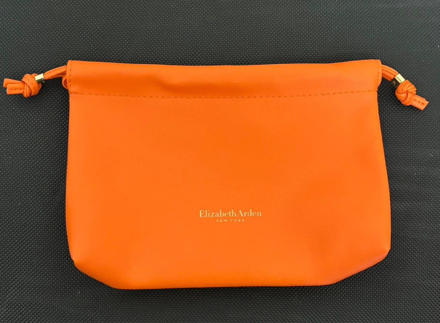 New Elizabeth Arden Orange Cosmetic Pouch