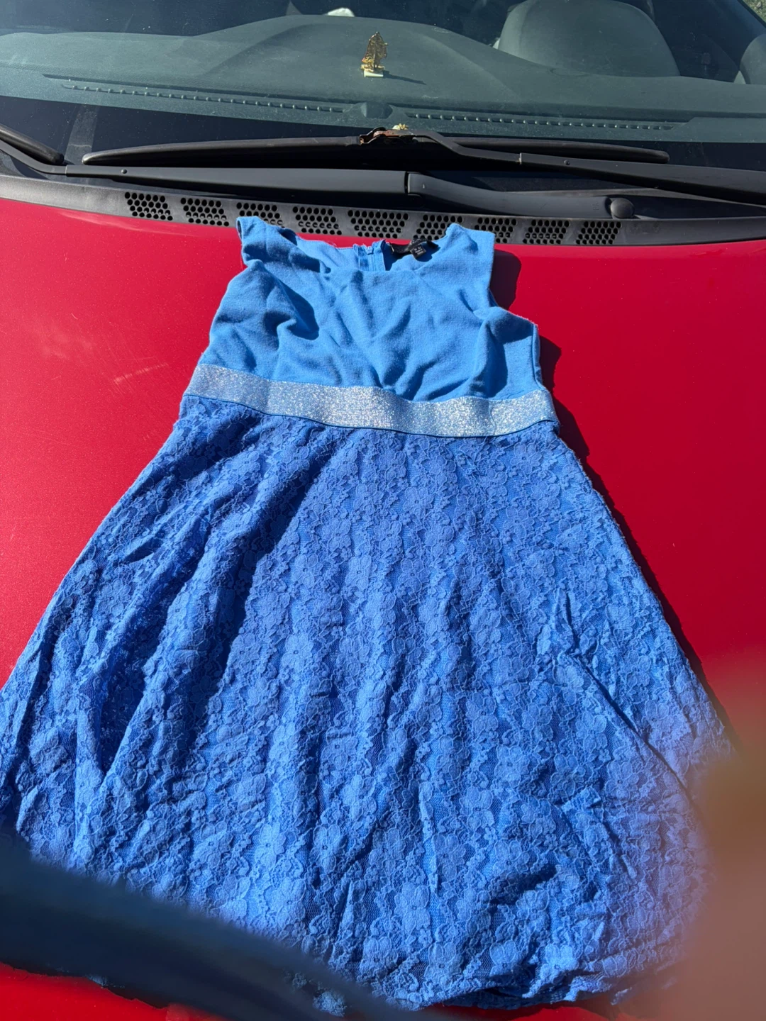 Blue Lace Dress