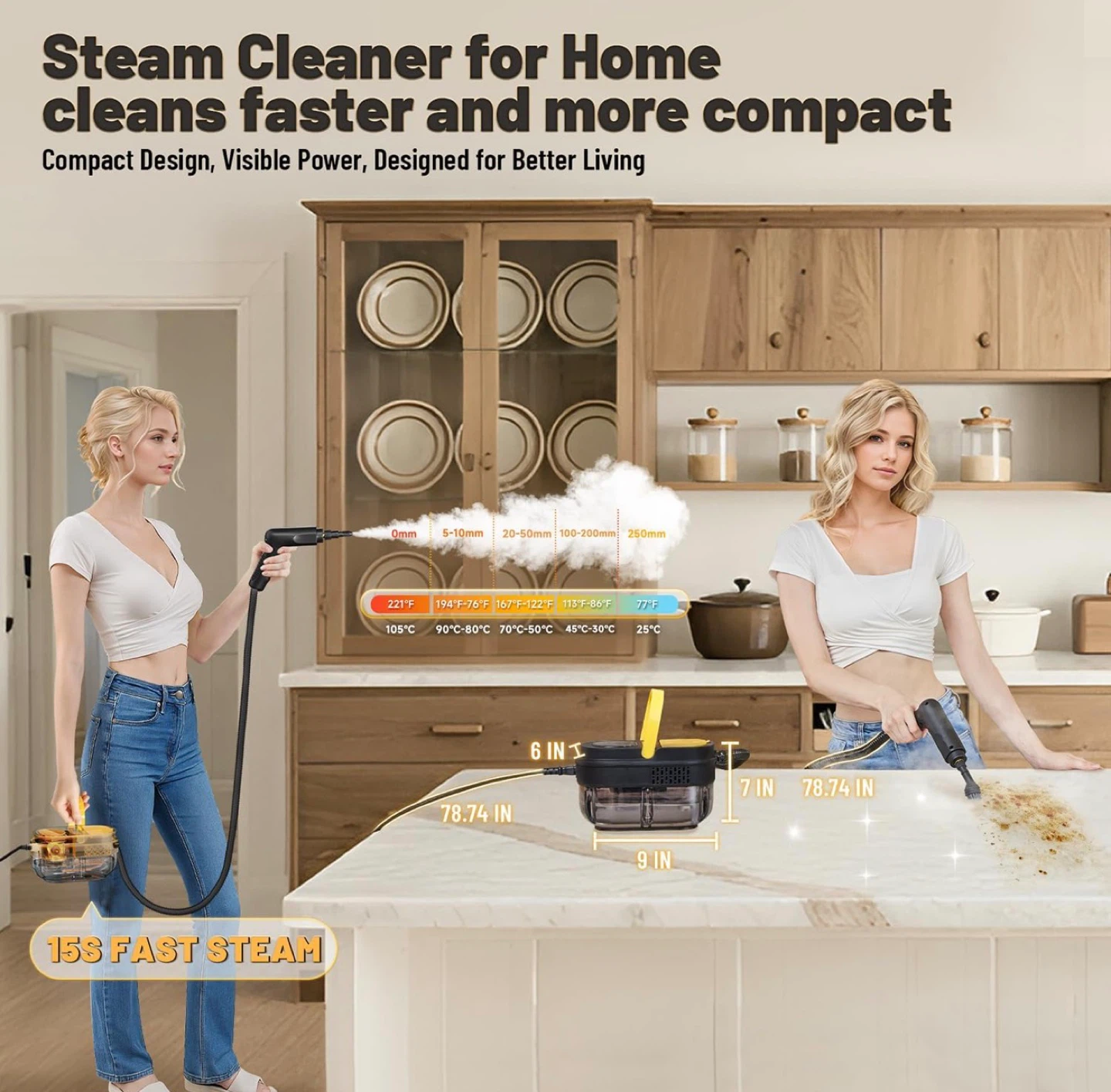 Gautye Steam Cleaner - photo 3