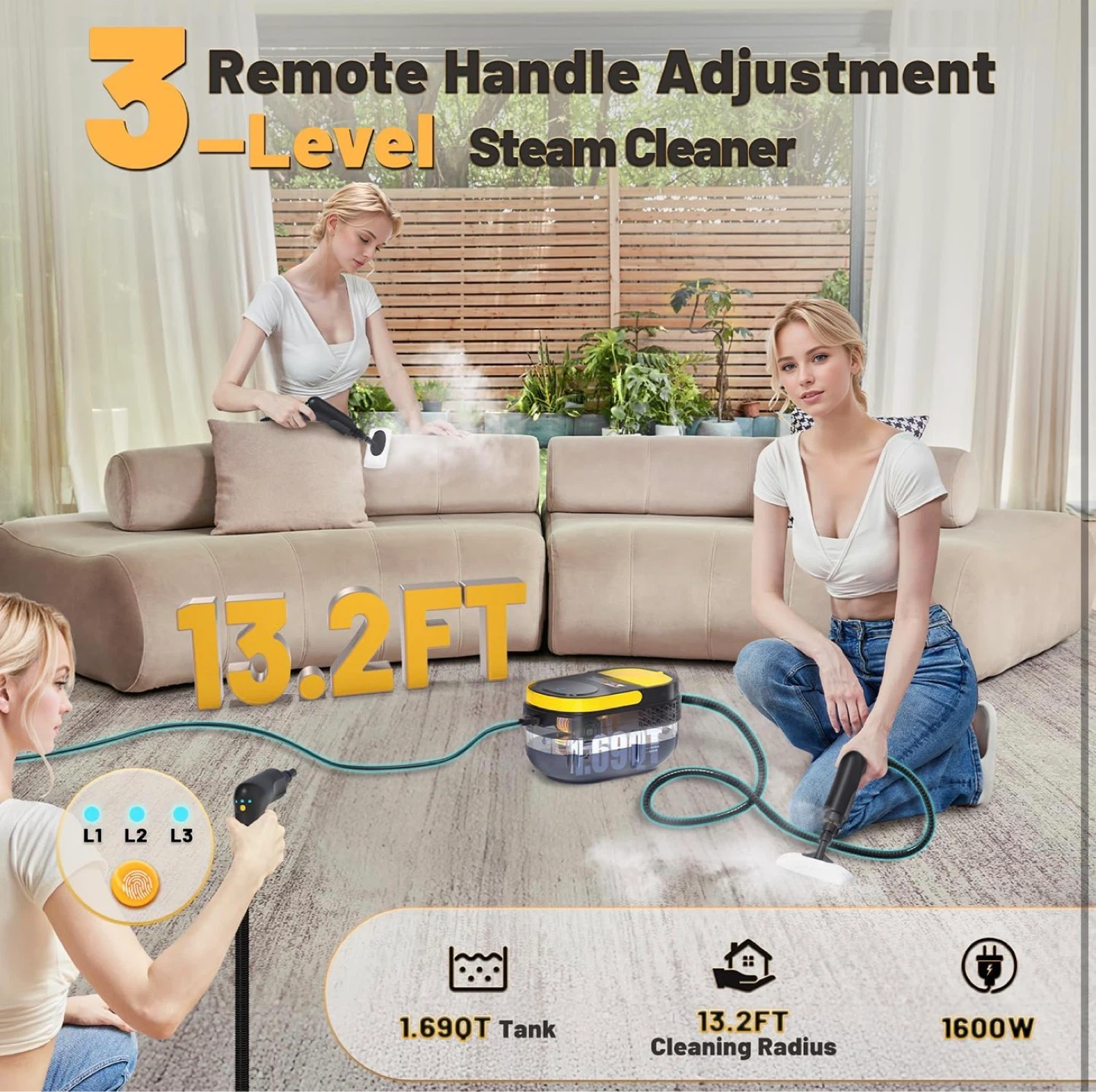 Gautye Steam Cleaner - photo 2