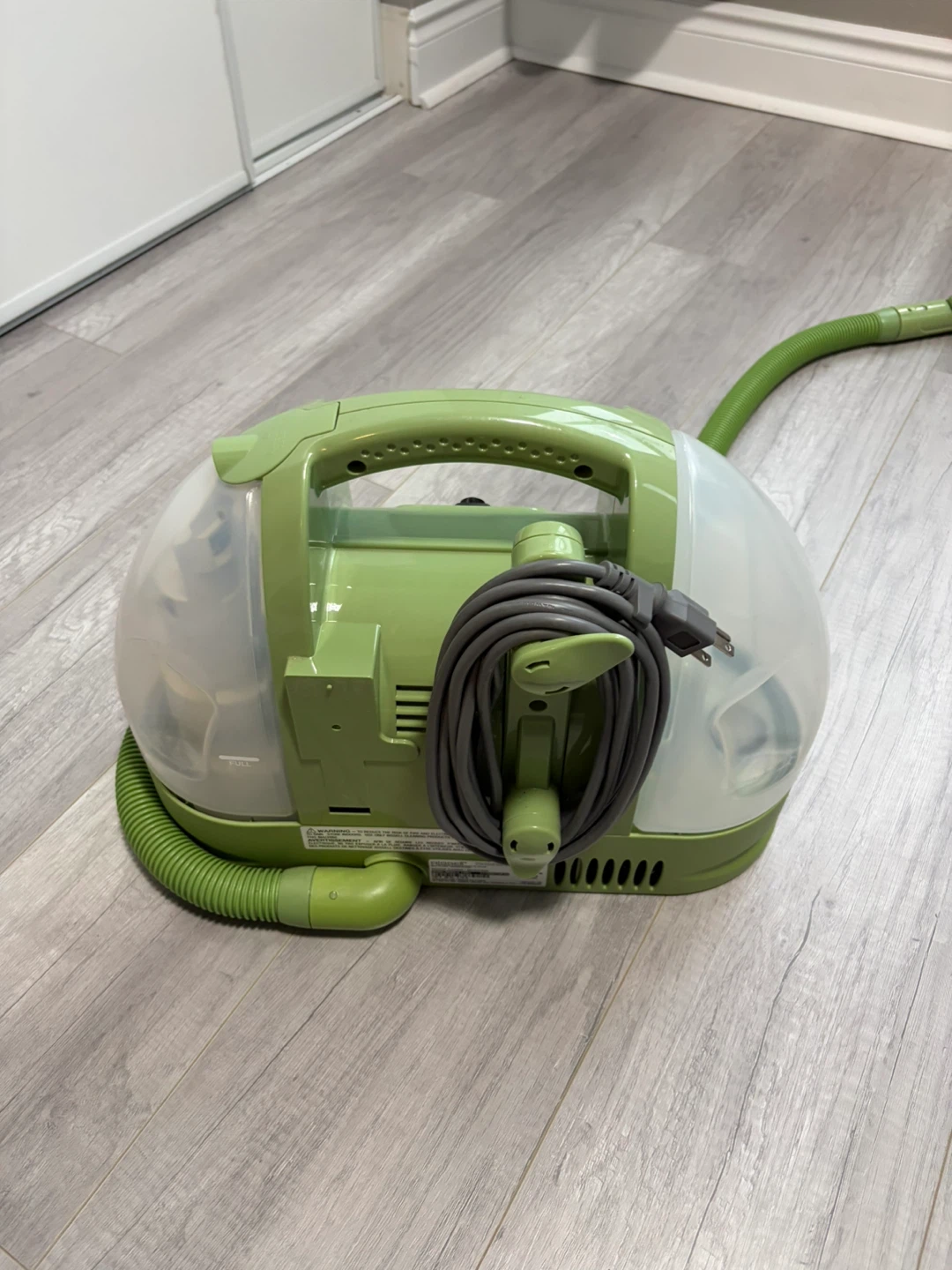 Bissell Little Green Portable Carpet Cleaner - photo 2