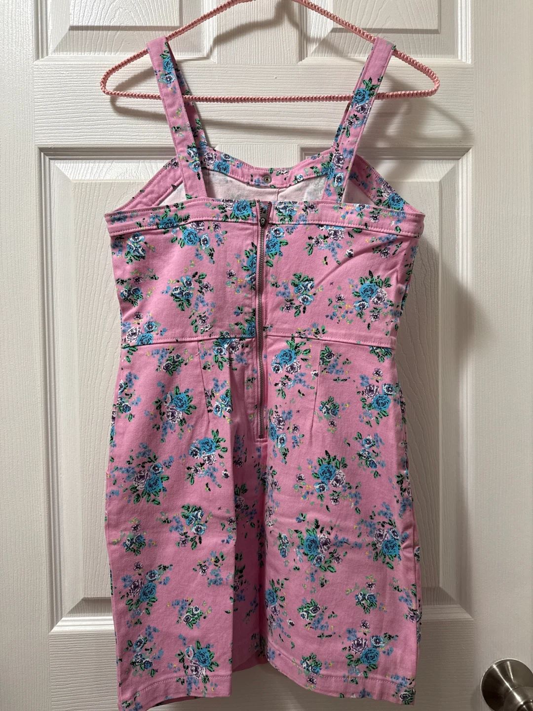 Children’s Pink Floral Jumper Dress - photo 2
