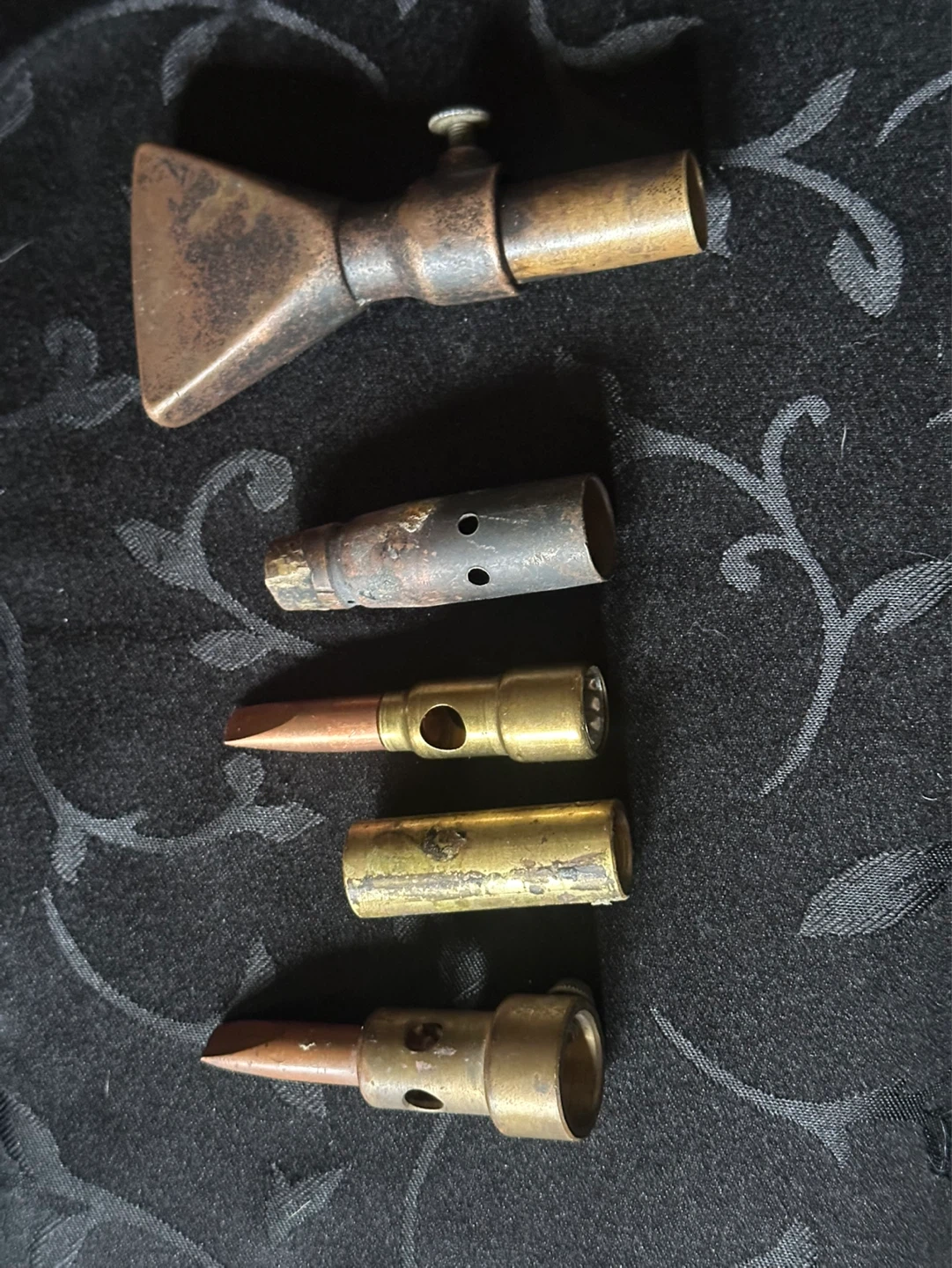 Vintage butane torch tips
