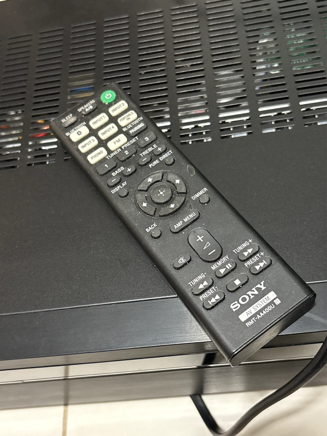 Sony STR-DH190 Stereo Receiver with Remote - photo 2