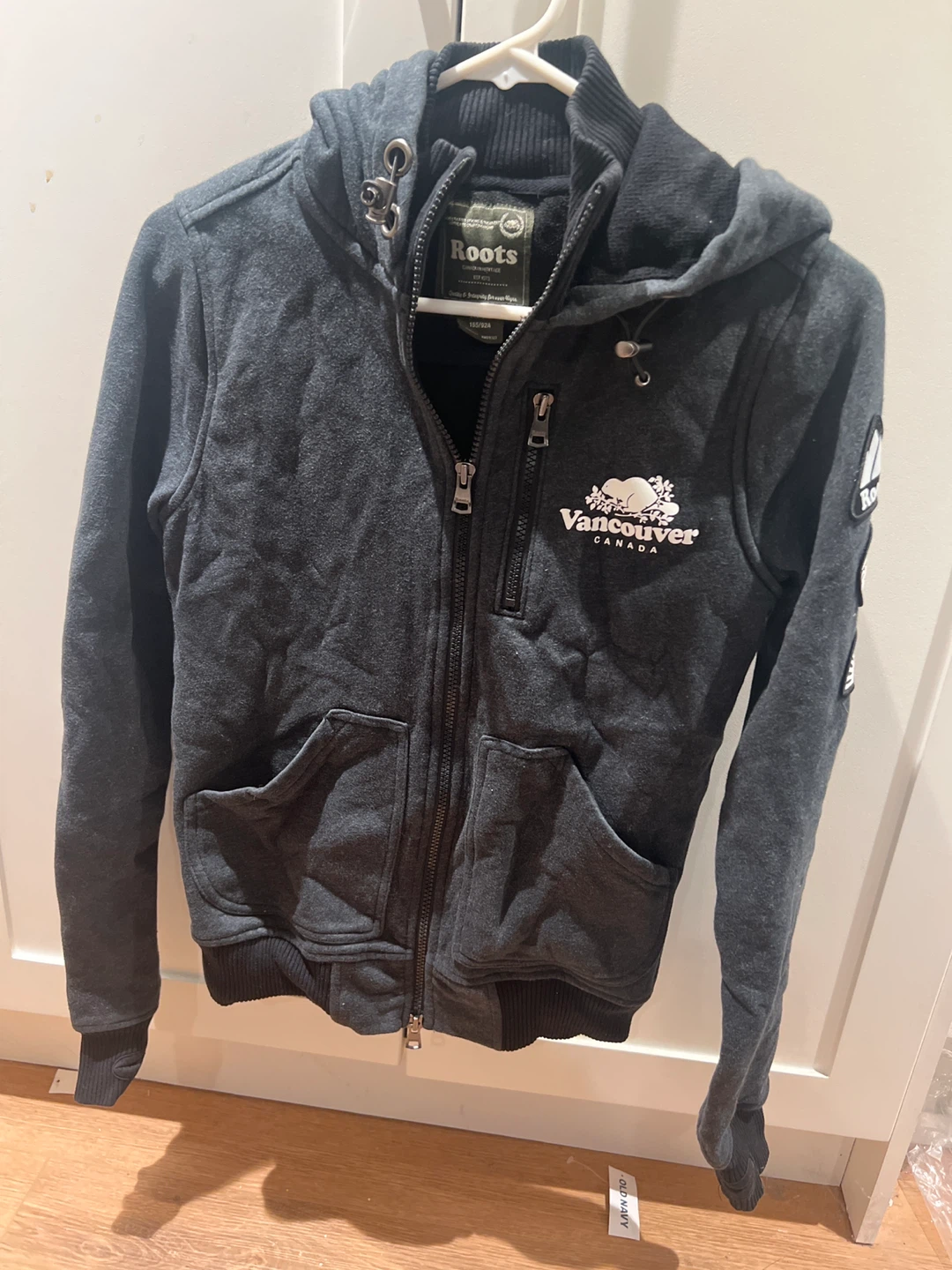 Roots Vancouver Full Zip Hoodie - Medium soze