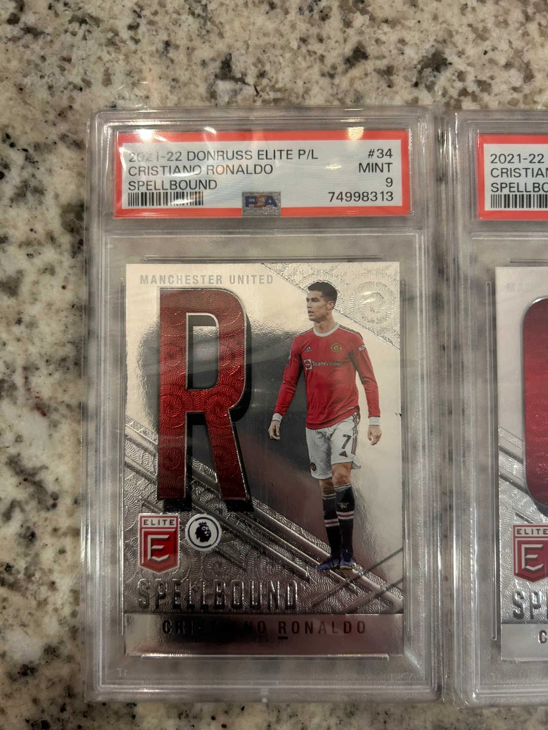 2021-22 Donruss Elite Cristiano Ronaldo Spellbound - photo 2