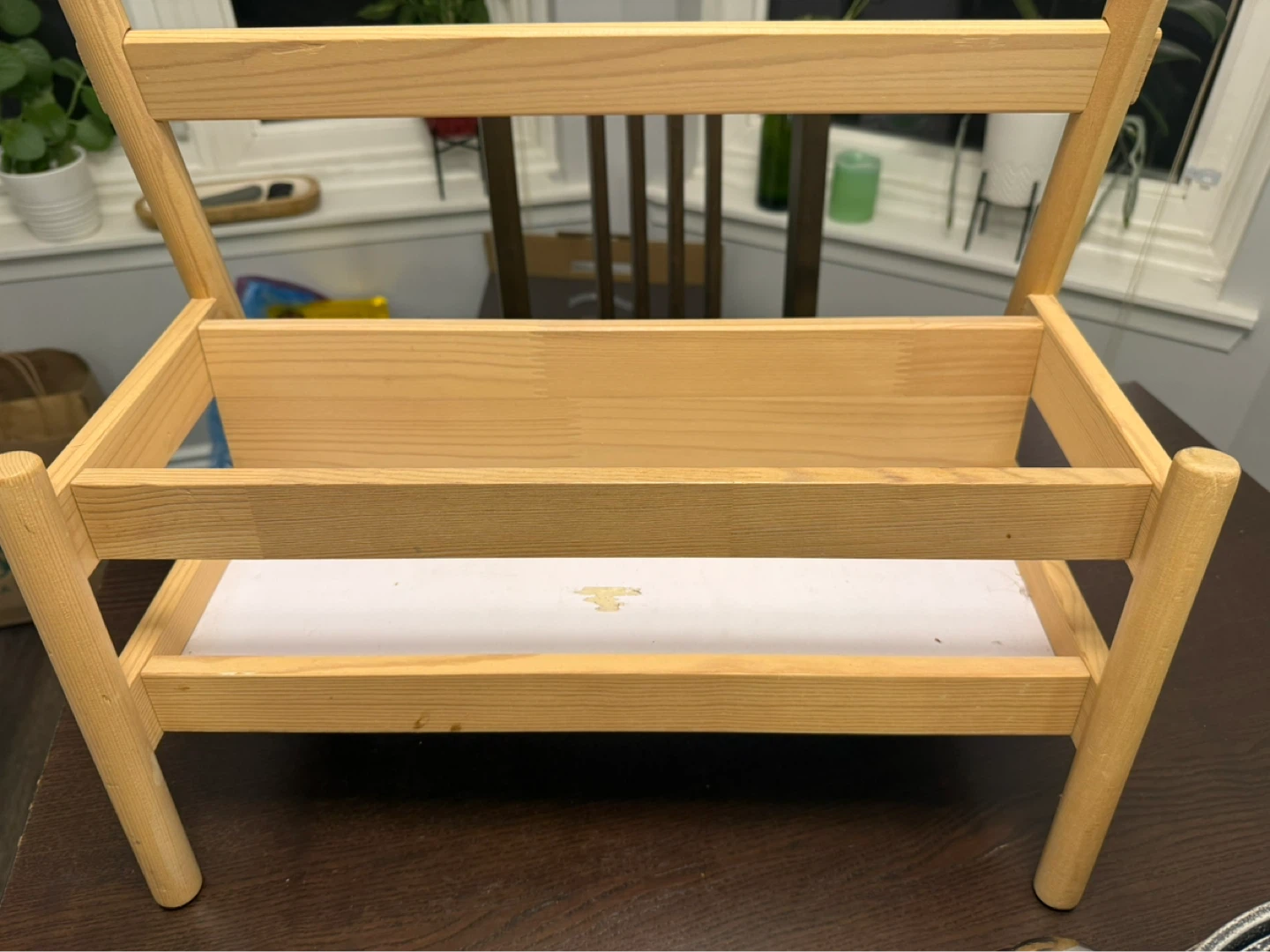 Wooden Magazine Rack/Holder