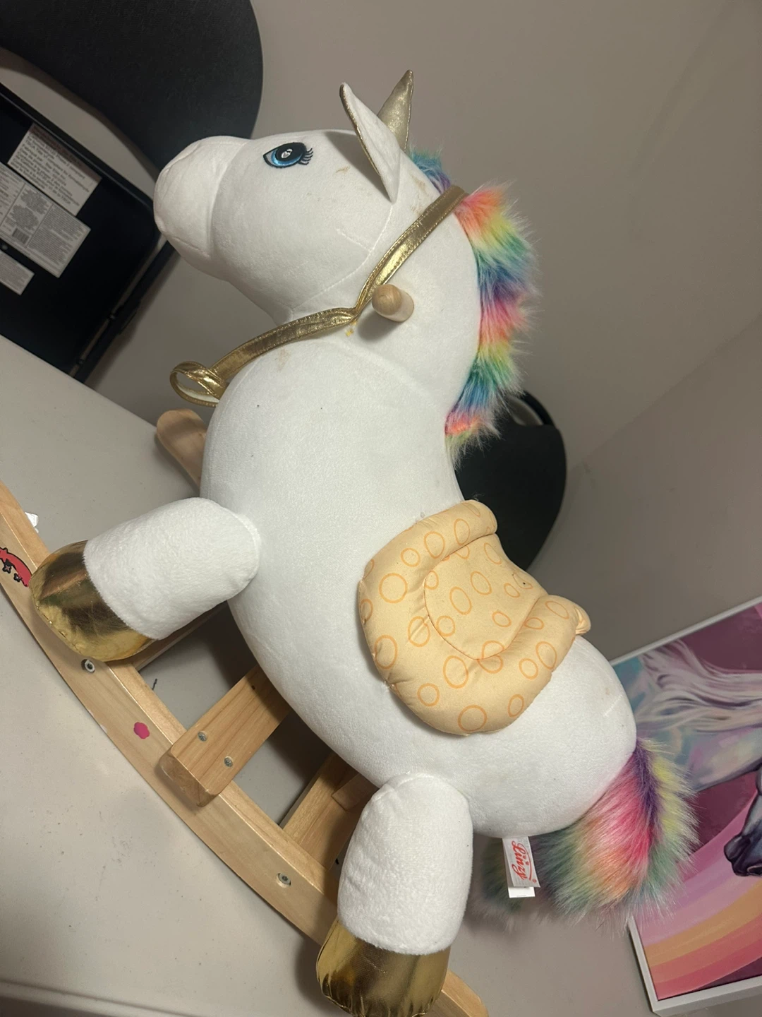 Unicorn Rocking Horse Toy - photo 3