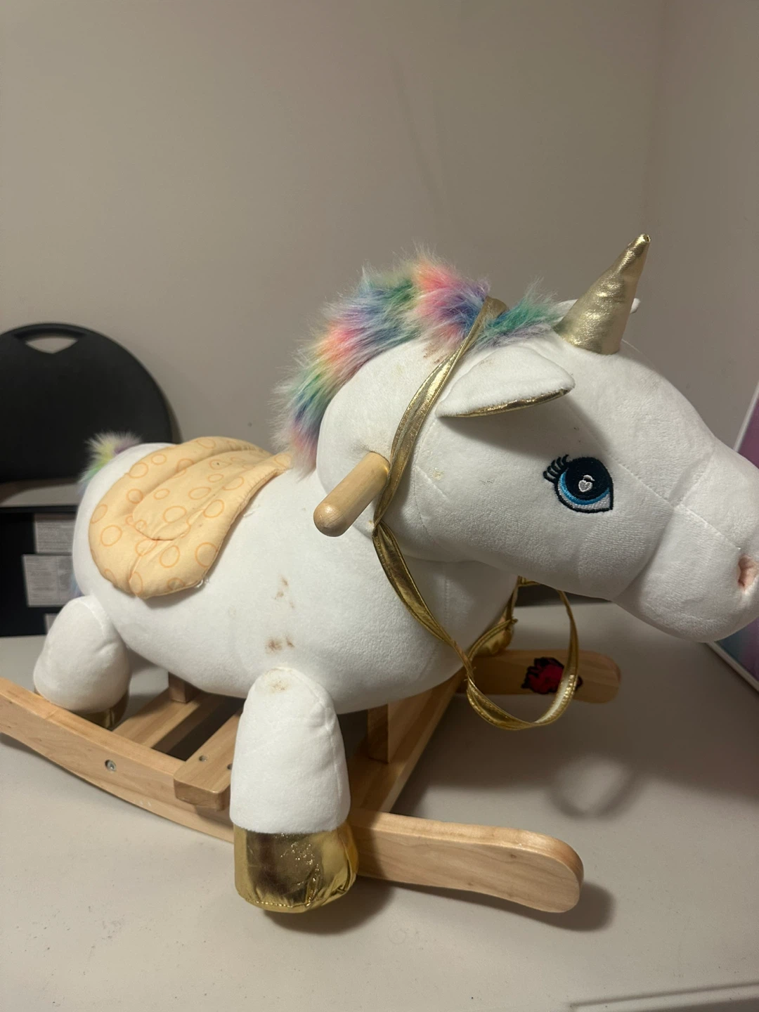 Unicorn Rocking Horse Toy - photo 2