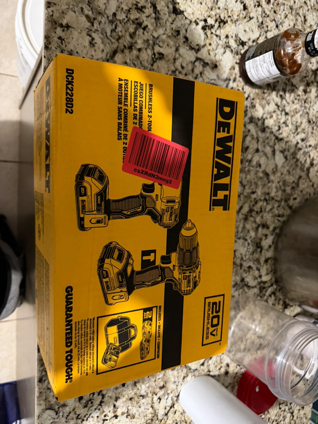 DEWALT 20V Brushless Cordless Drill and Impact Driver Combo Kit - photo 3