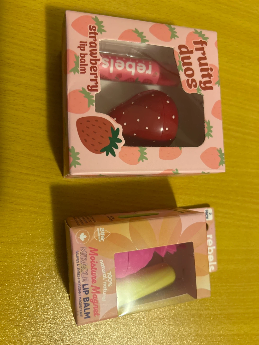 Rebels Refinery Fruity Duos Lip Balm Set