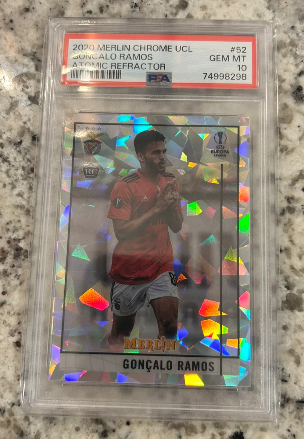 2020 Merlin Chrome UCL Gonçalo Ramos Atomic Refractor