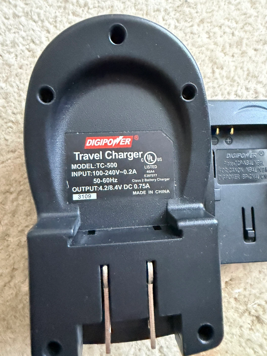 Universal Charger TC-500 for Canon Batteries - photo 3