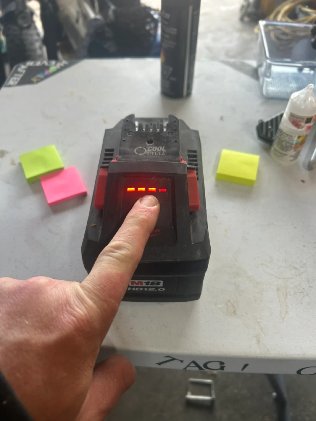 Milwaukee M18 REDLITHIUM FORGE HD12.0 Battery - photo 3