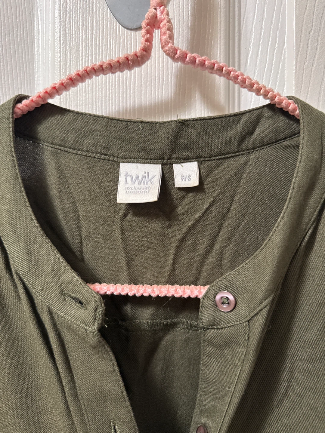 Twik Sleeveless Button-Up Dress with Belt - photo 2