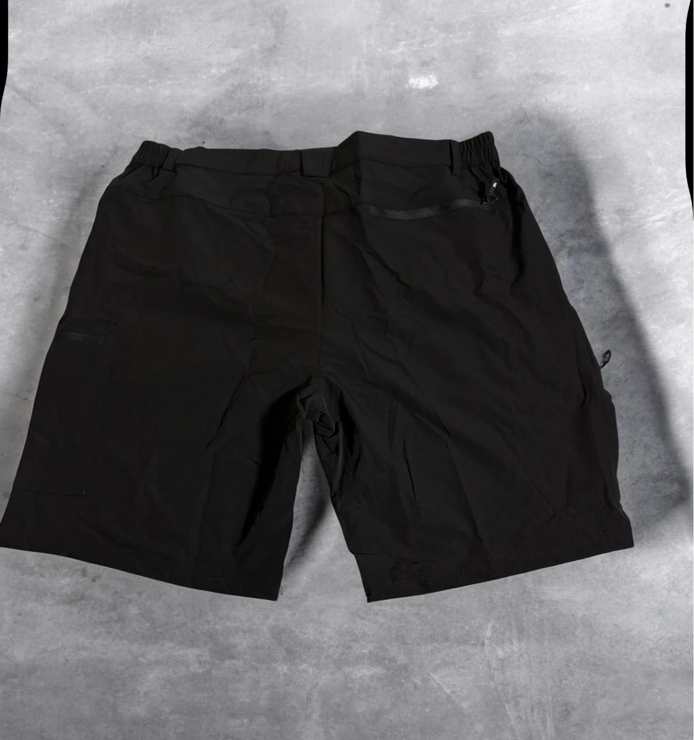 Black Outdoor Sports Cargo Shorts - photo 2