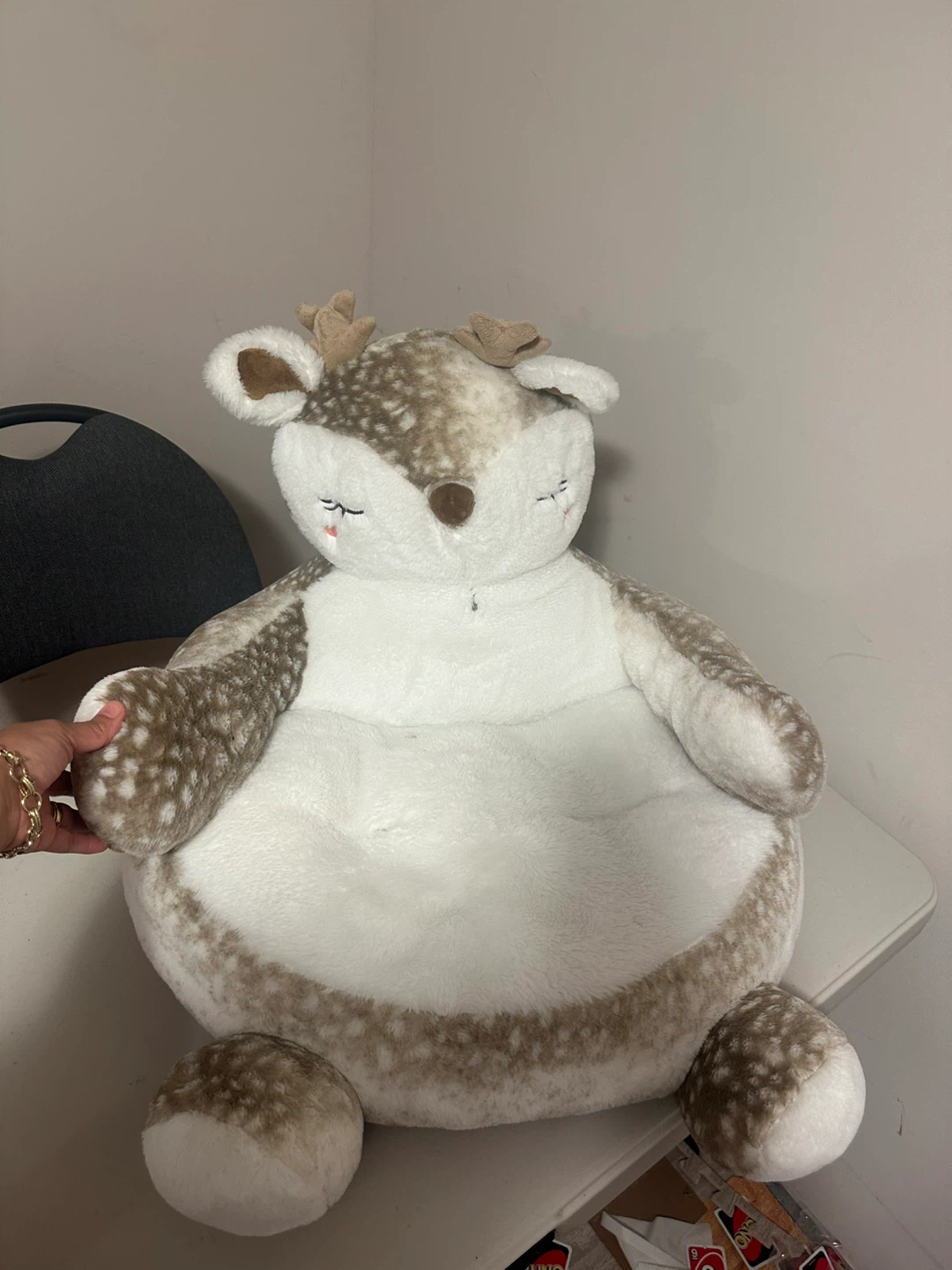 Plush Deer Animal Bean Bag Chair for Kids