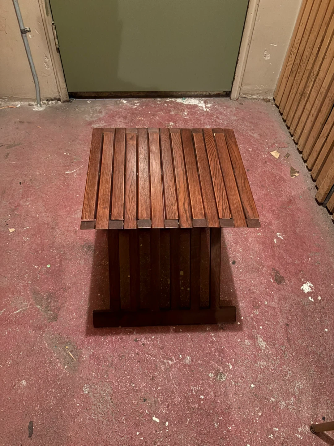 Wooden Folding Side Tables (Set of 2) - photo 3