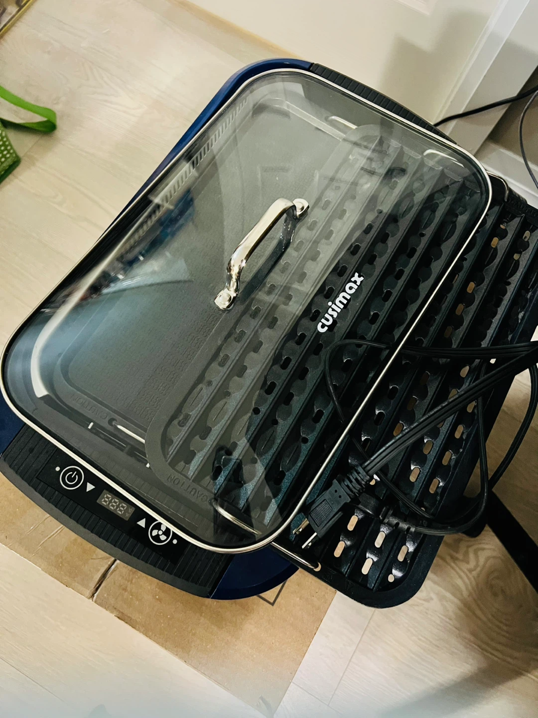 CUSIMAX Indoor “Smokeless” Grill Electric Griddle