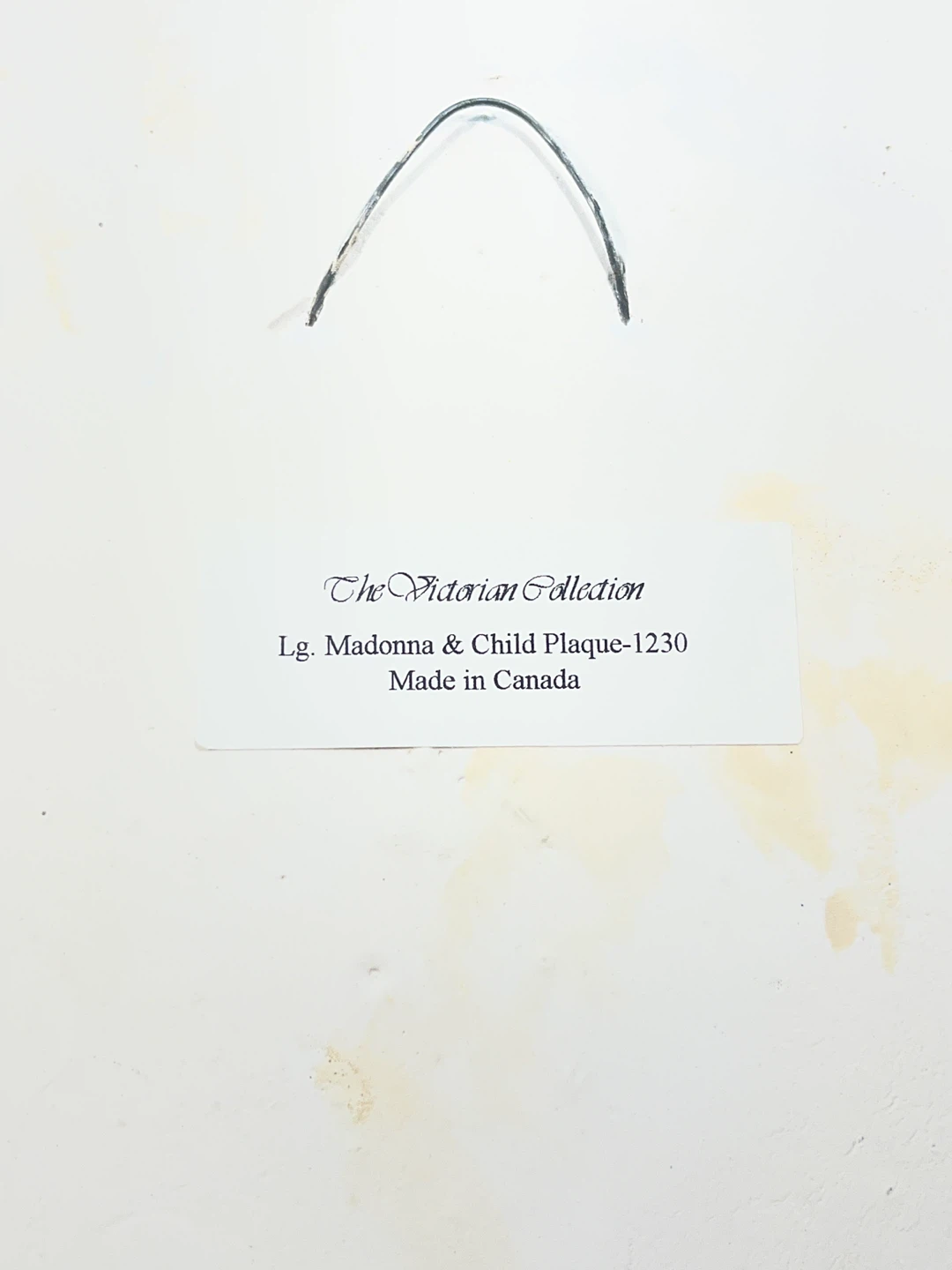 The Victorian Collection Madonna & Child Plaque - photo 4