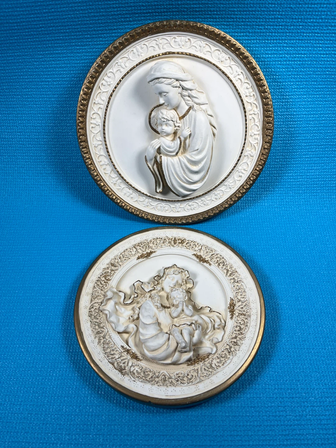 The Victorian Collection Madonna & Child Plaque