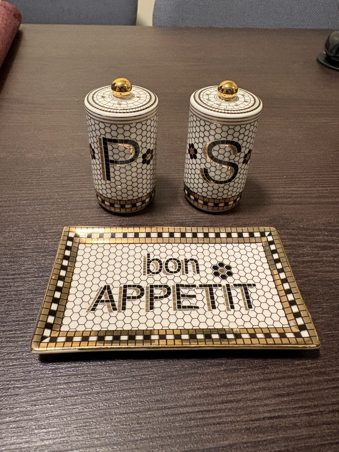 Anthropologie Salt & Pepper Shakers