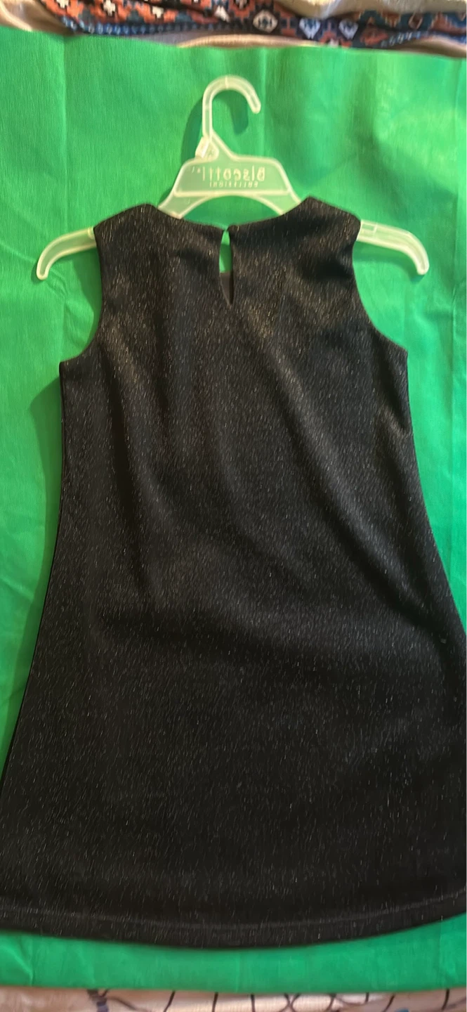 Biscotti Collezioni Girls Black Sparkle Dress Size 7 - photo 4
