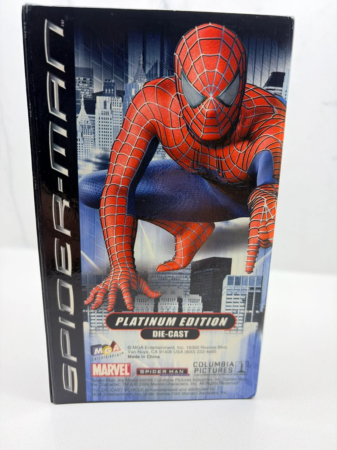 Spider-Man Platinum Edition Die-Cast 1:64 Scale Vehicle