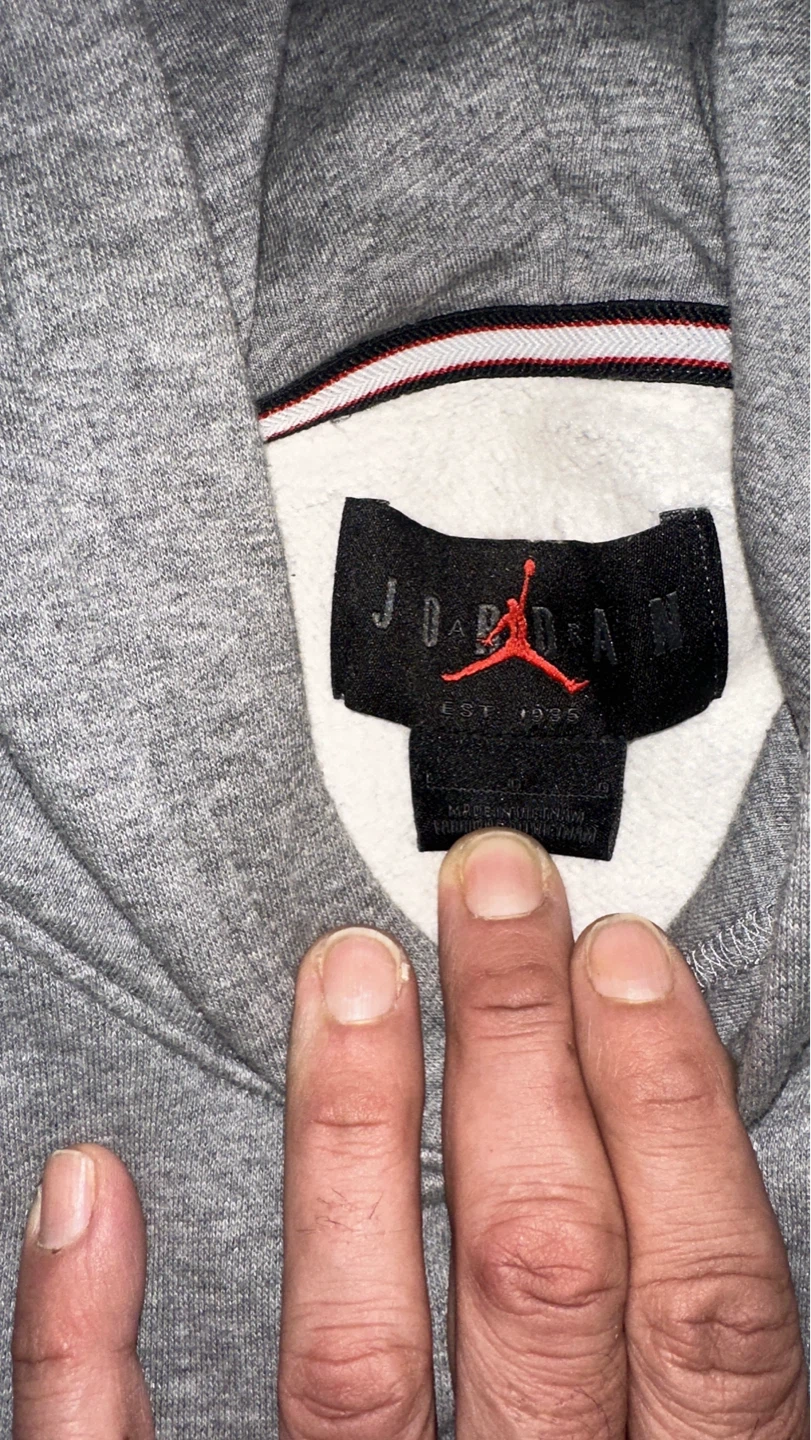 Jordan Grey Hoodie