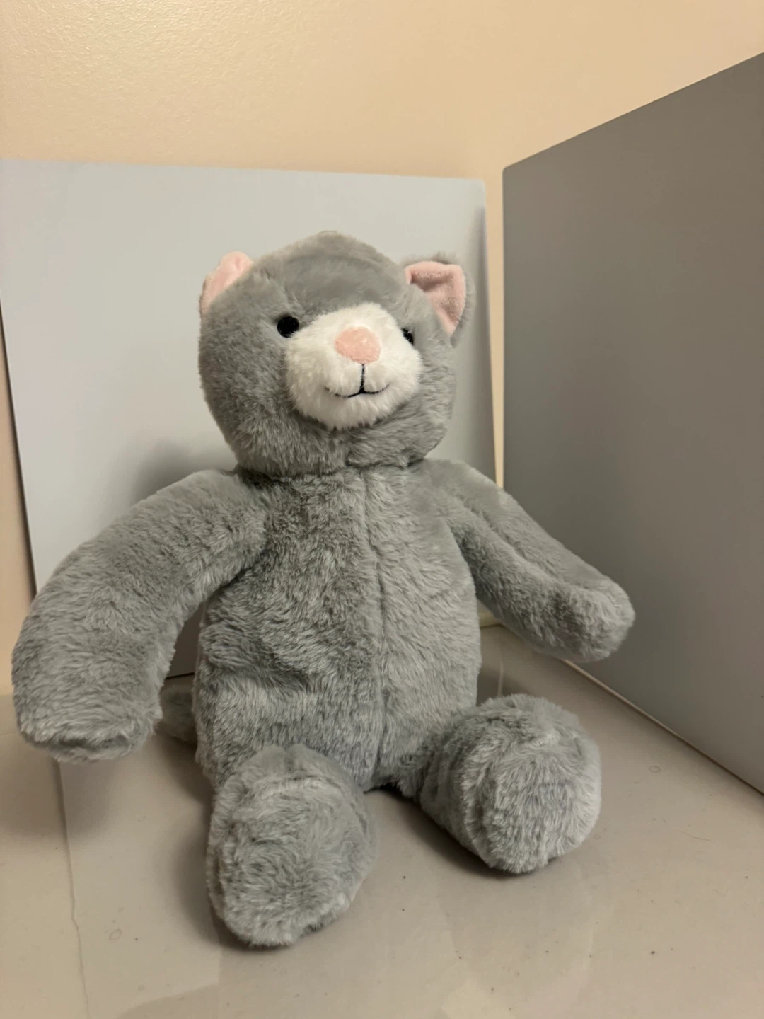 Plushies Grey Cat Soft Plush Toy - photo 5