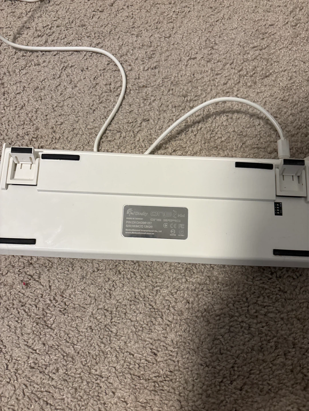 Ducky Mini One White Keyboard - photo 2