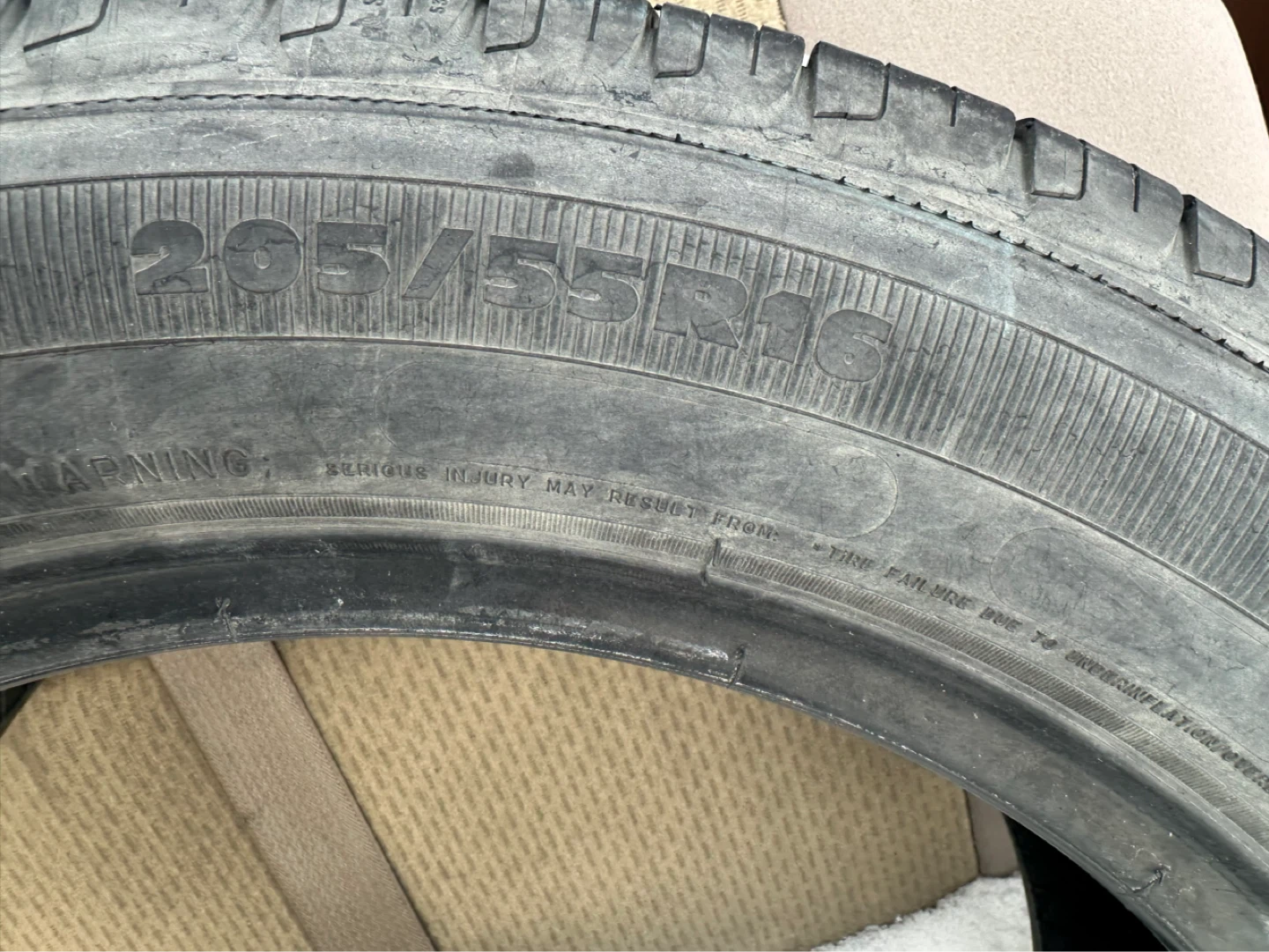 Michelin 205/55R16 Tires (Set of 2) - photo 2