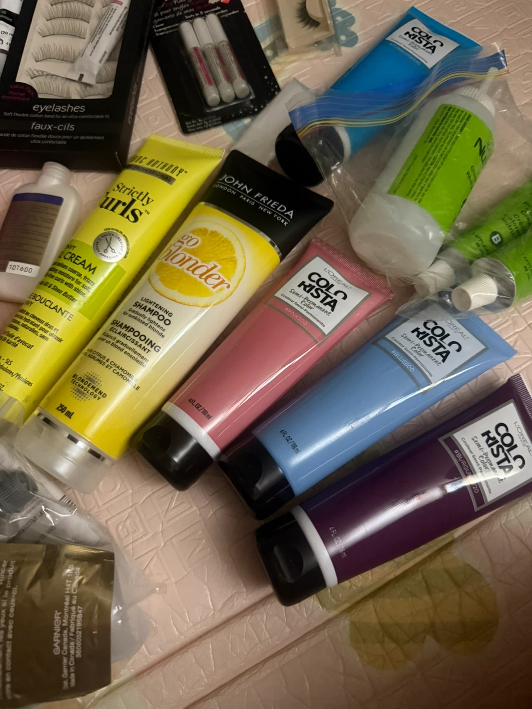 Assorted Hair Dye, Lashes & Beauty Products - photo 2