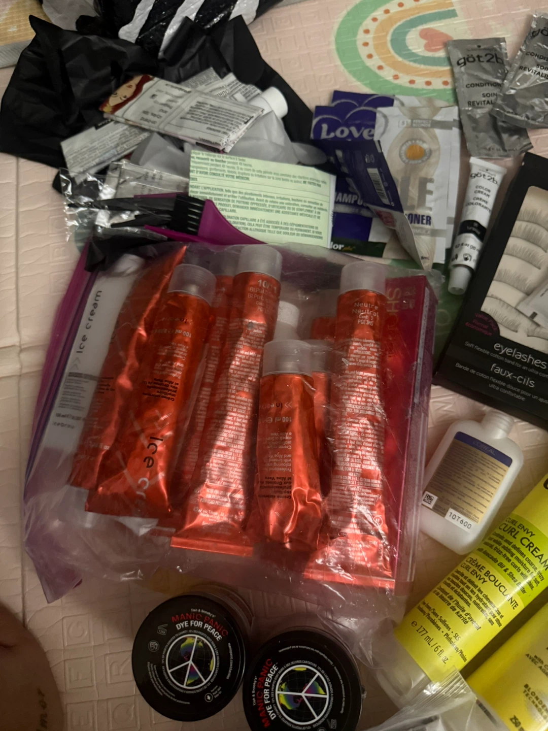 Assorted Hair Dye, Lashes & Beauty Products - photo 3