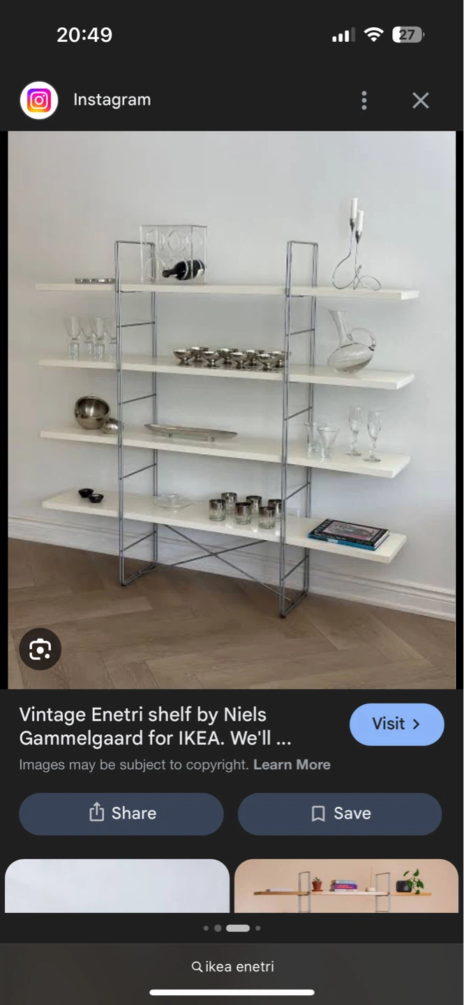 IKEA Enetri Shelf Unit