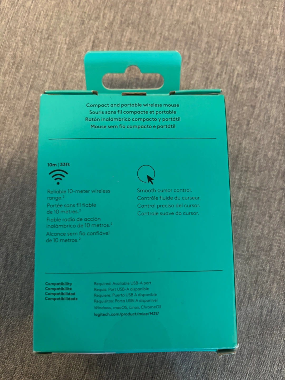 Brand New Logitech M317 Compact Wireless Mouse - photo 2