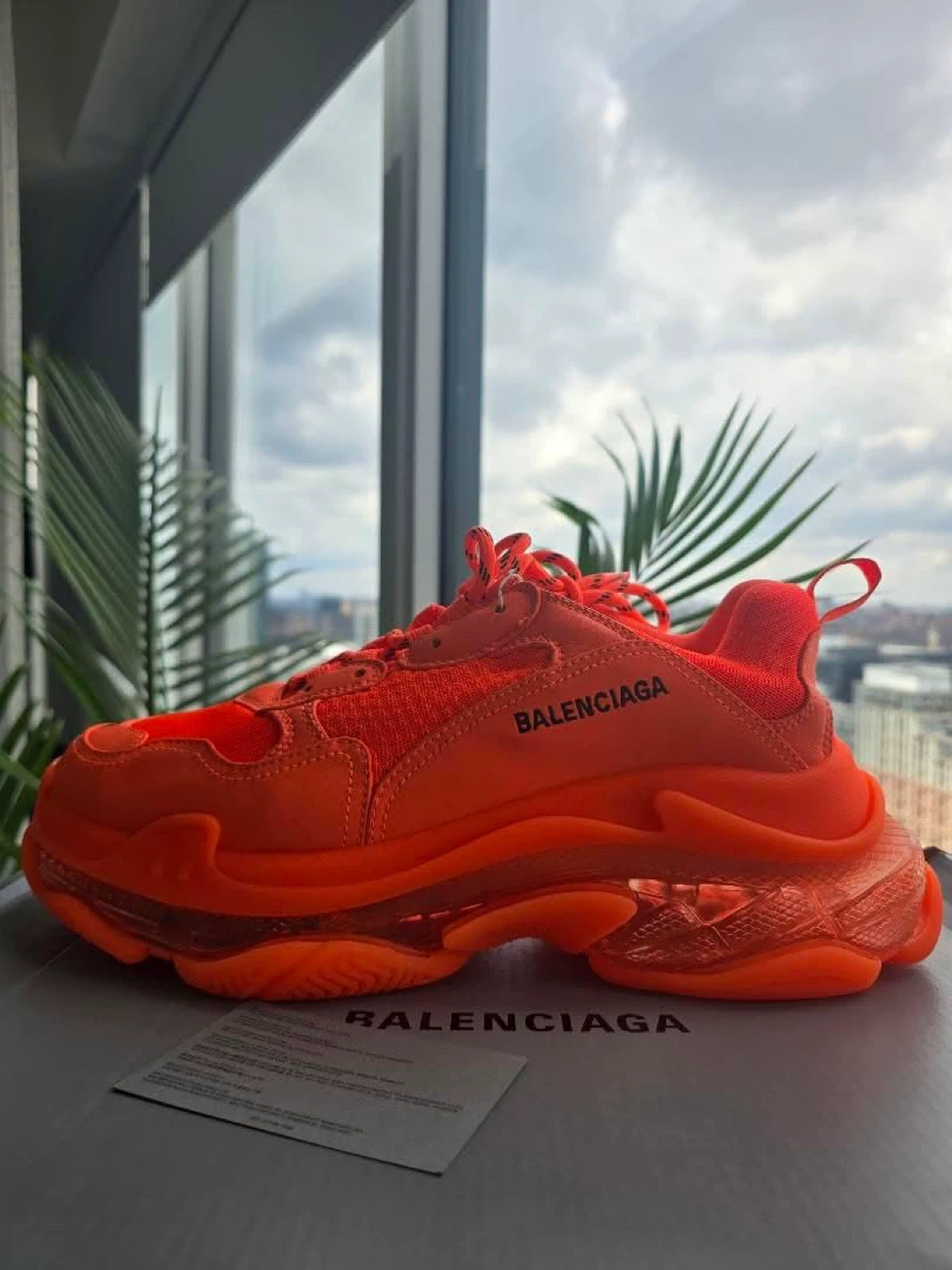 Balenciaga Triple S Sneakers - Orange Size 43 - photo 4