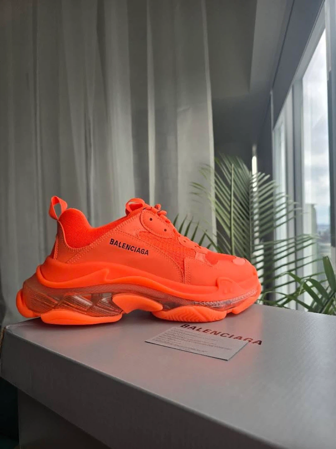 Balenciaga Triple S Sneakers - Orange Size 43 - photo 5