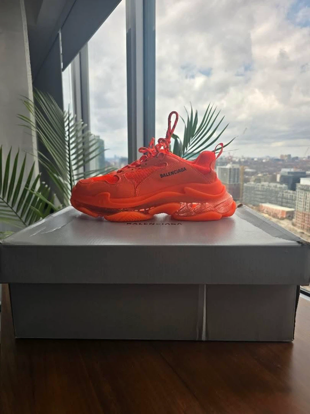 Balenciaga Triple S Sneakers - Orange Size 43 - photo 2