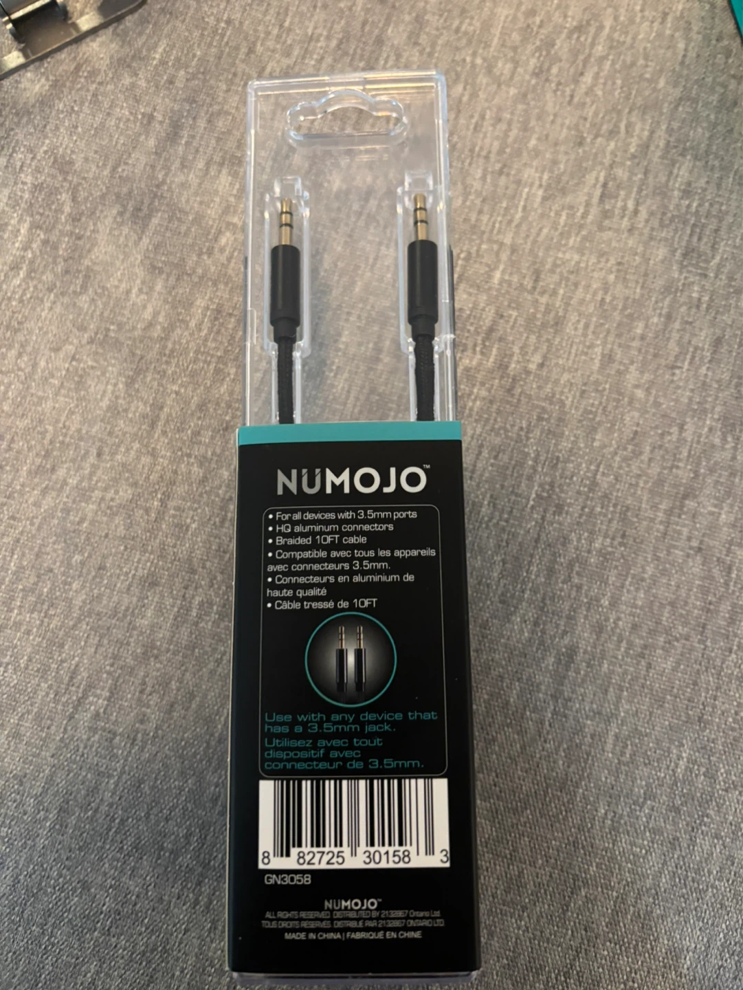 Numojo 10FT 3.5mm Auxiliary Cable - photo 2