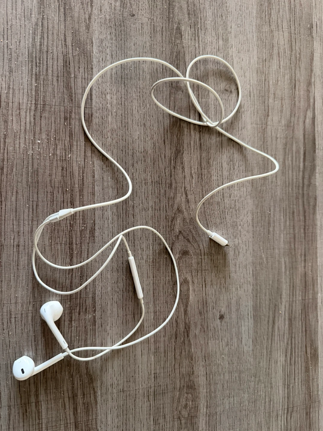 White Apple EarPods with Lightning Connector