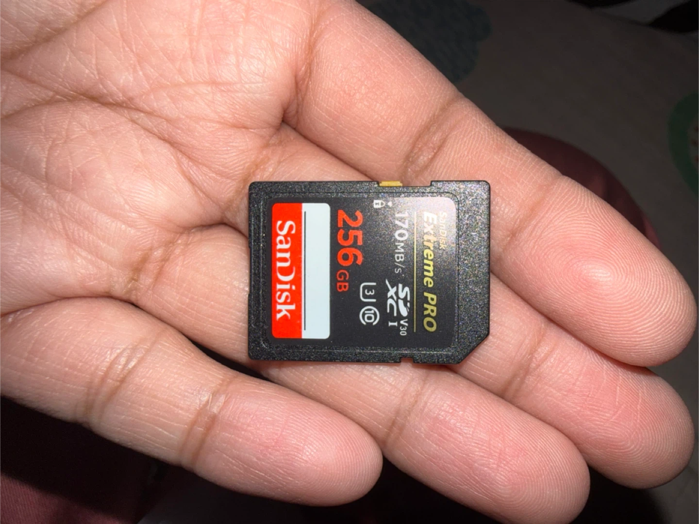 SanDisk 256GB Extreme PRO SDXC UHS-I Card