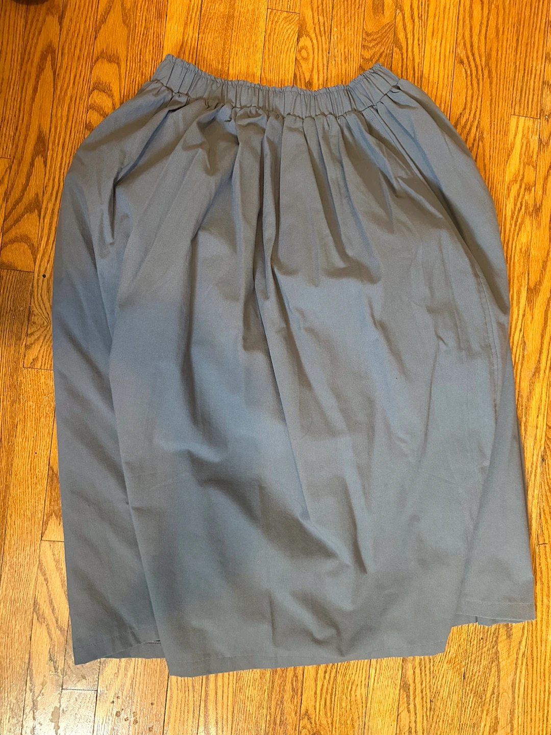Grey Elastic Waist Skirt - photo 2