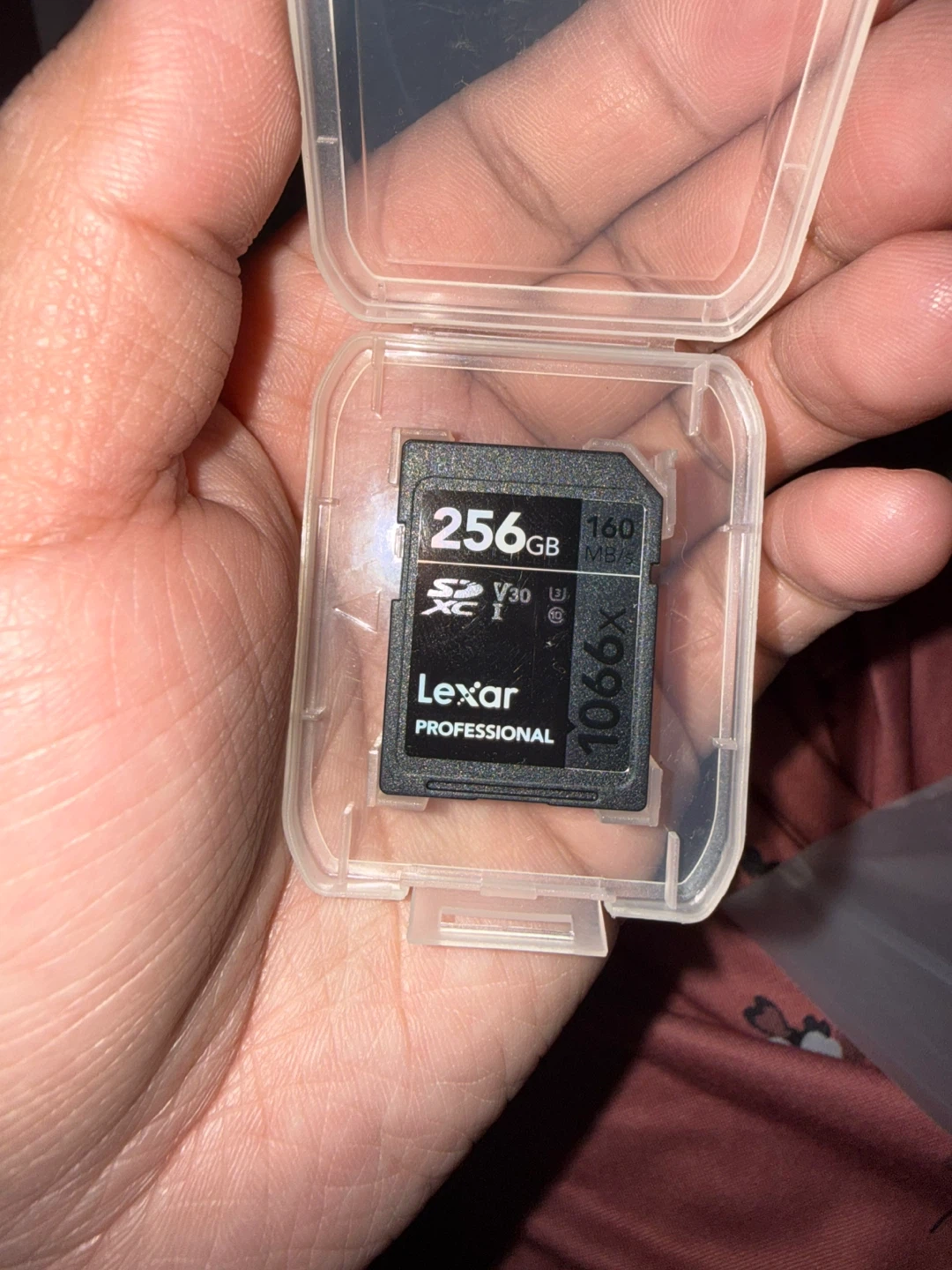 Lexar Professional 1066x 256GB SDXC UHS-I Card
