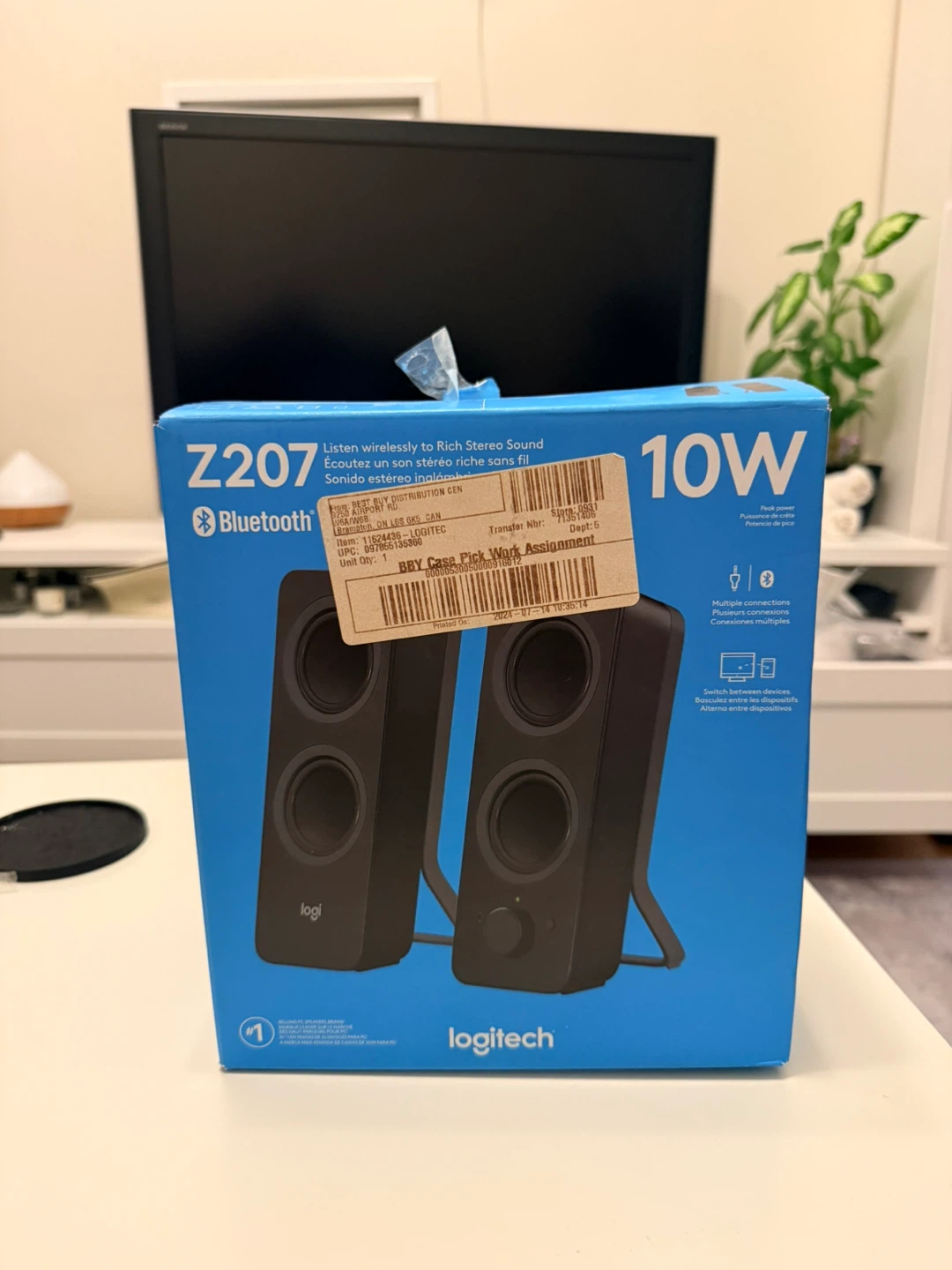 Logitech Z207 Bluetooth Speakers - Black