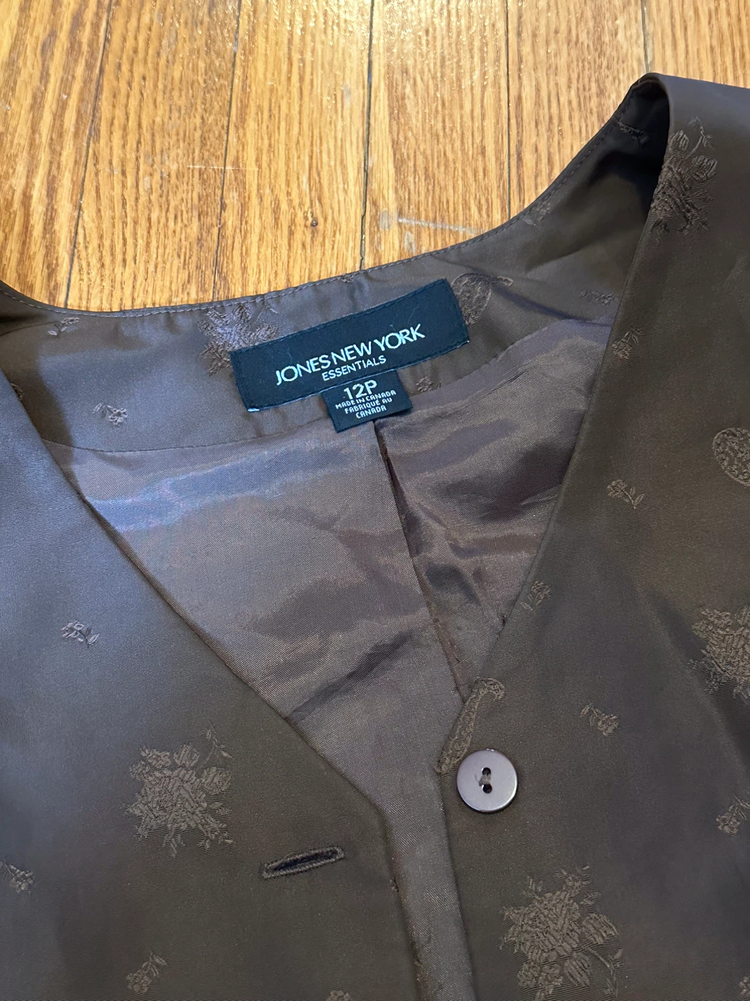 Jones New York Essentials Vintage Vest - photo 2