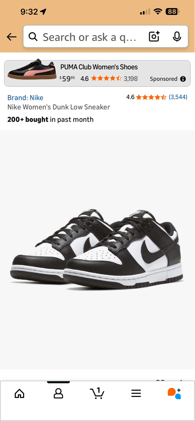 MEN'S NIKE DUNK LOW RETRO CASUAL SHOES