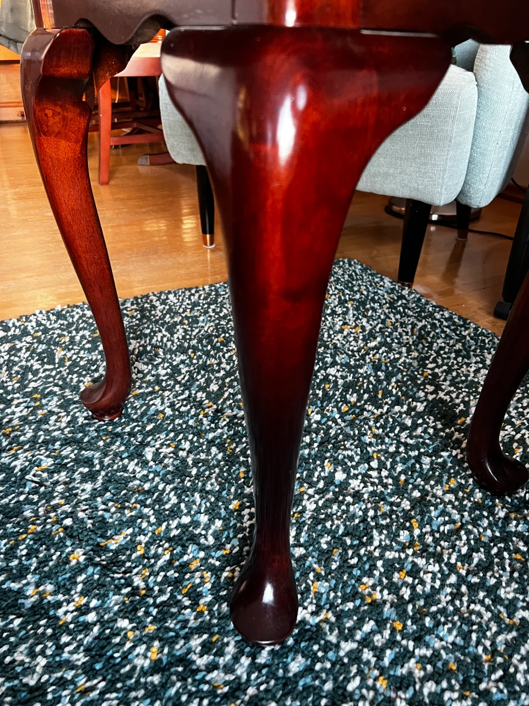 2 Bombay Company Accent Tables –  Classic Queen Anne Style - photo 2